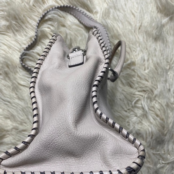 MICHAEL KORS HAMILTON EAST WEST PEARL WHIPPED STITCH TOTE BAG SATCHEL - Picture 10 of 16